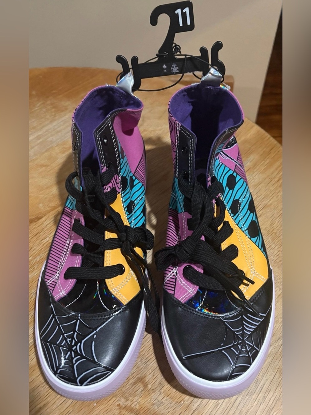 NWT The Nightmare Before Christmas Fashion Sneakers Women’s size 11